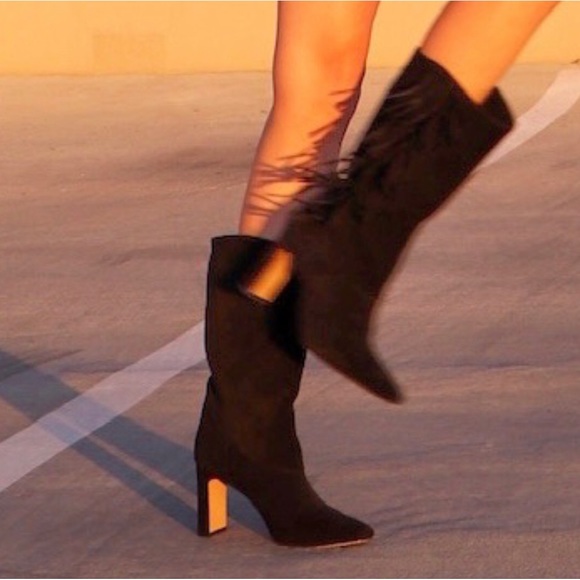 BNIB Vince Camuto Sterla Fringe Boot - Picture 2 of 13